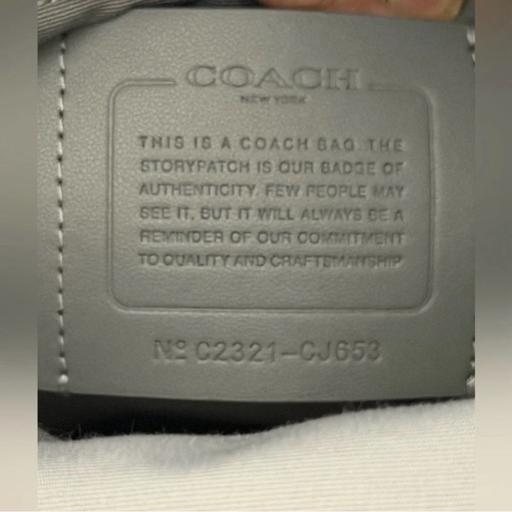 Coach track backpack